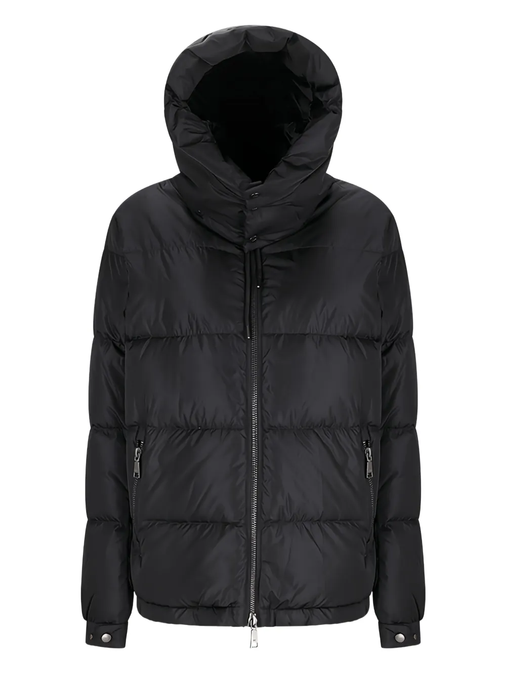 hooded padded jacket