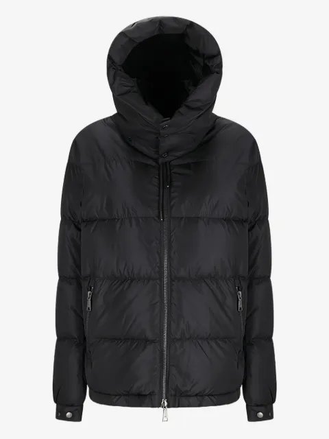 Add hooded padded jacket