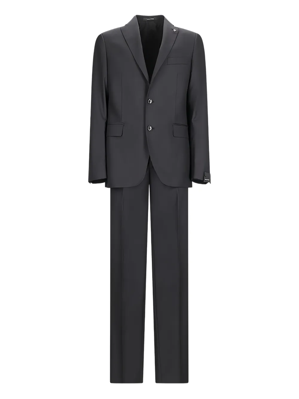 Tagliatore wool-blend single-breasted suit Zwart