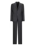 Tagliatore wool-blend single-breasted suit - Black