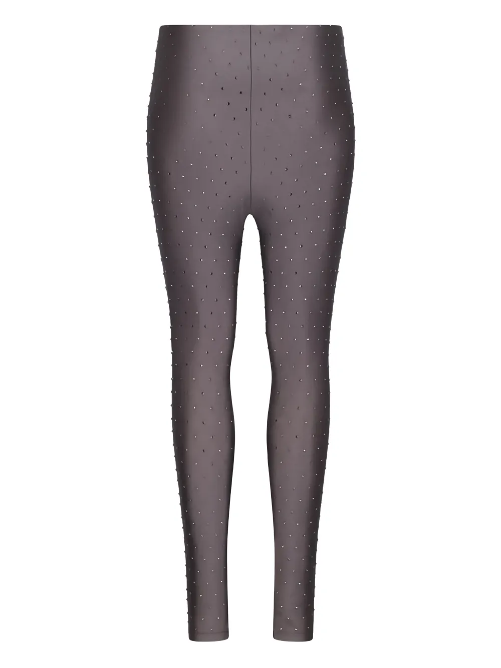 THE ANDAMANE Holly crystal-embellished leggings - Grijs