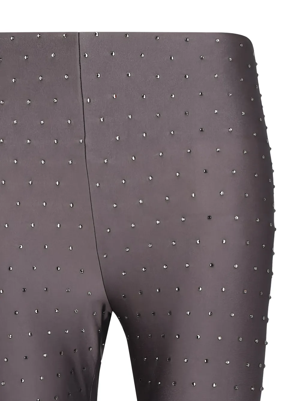 THE ANDAMANE Legging verfraaid met kristallen Grijs