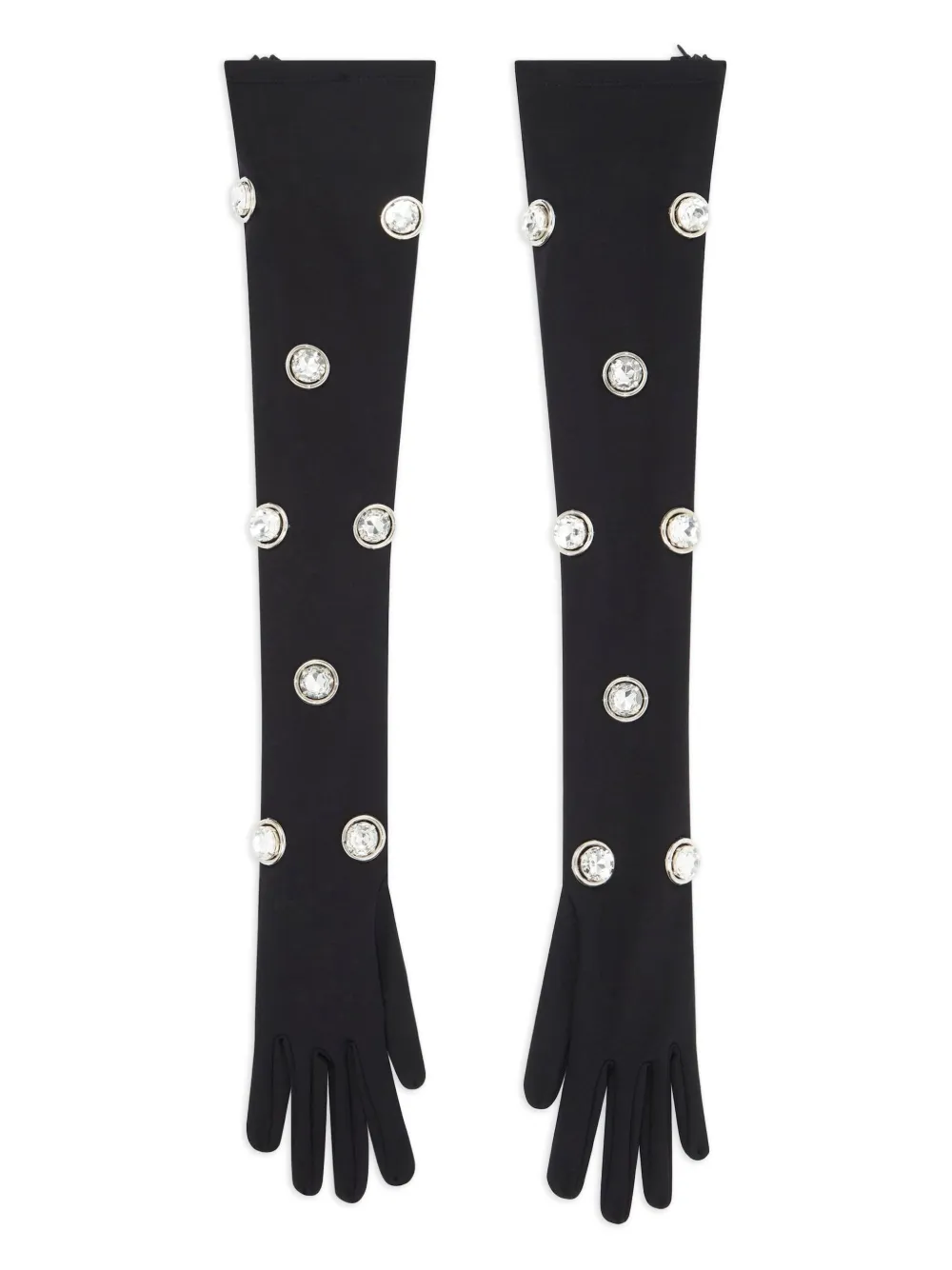 David Koma crystal-embellished long gloves | Image 2