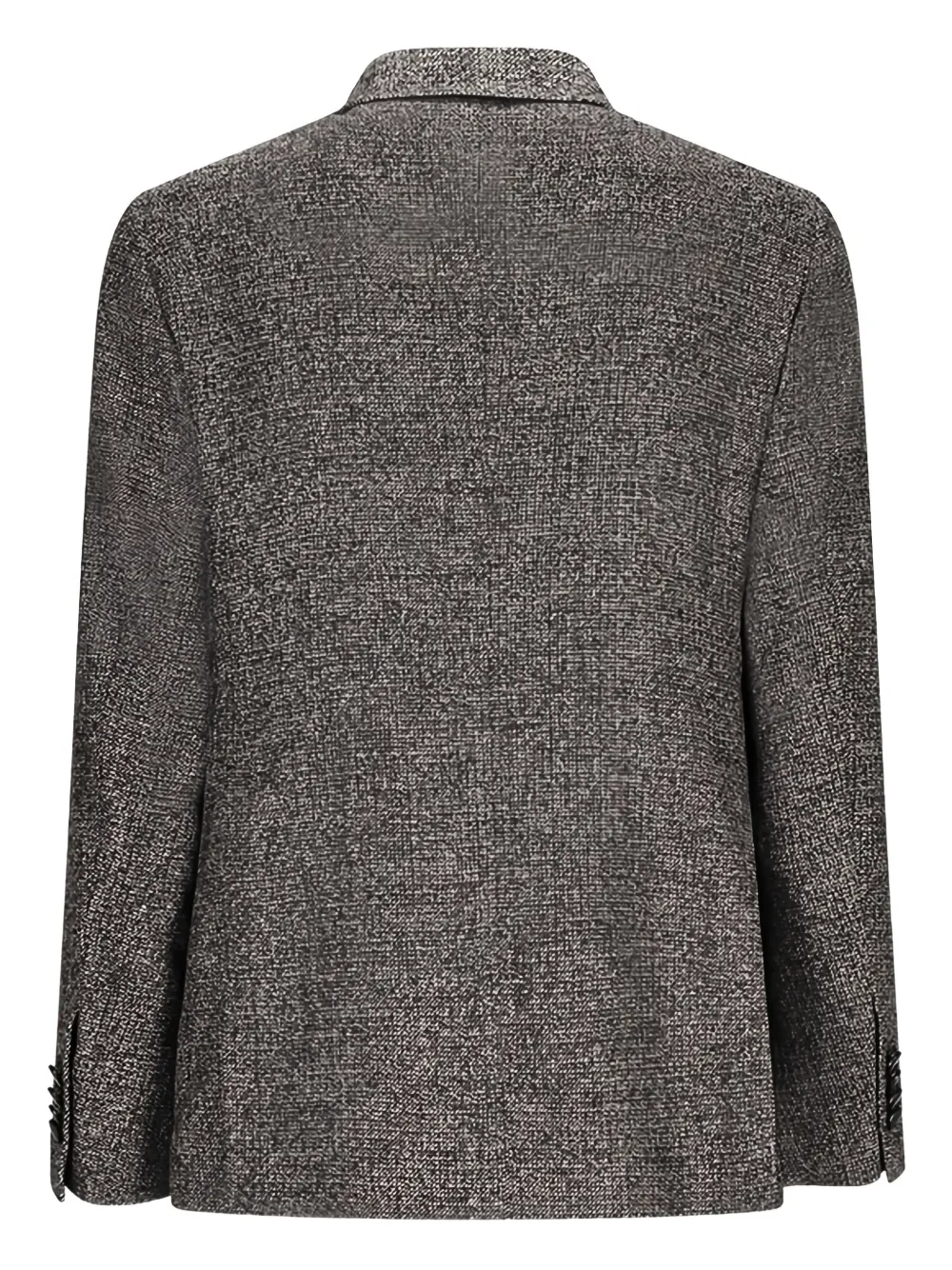 Tagliatore textured two-button jacket Grijs