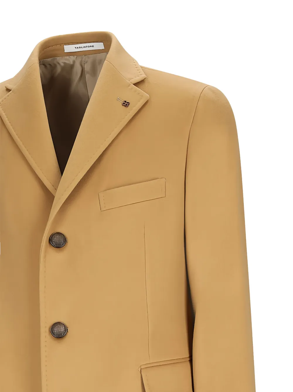 Tagliatore single-breasted coat Beige