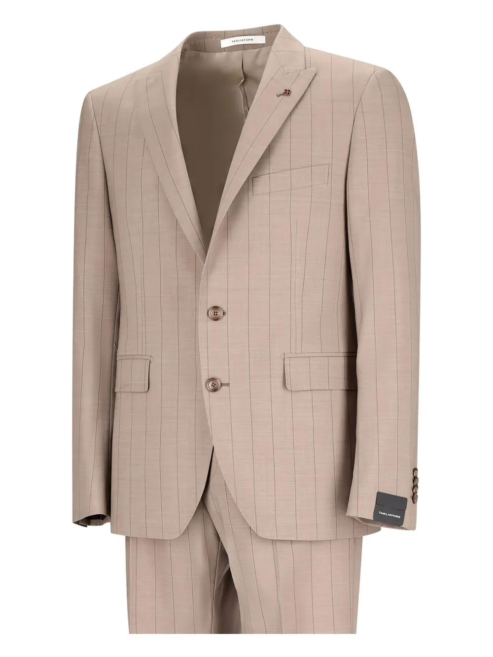 Tagliatore Pak met enkele rij knopen Beige
