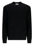 Tagliatore ribbed crew-neck sweater - Black