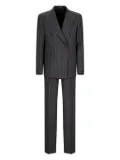Tagliatore pinstripe double-breasted suit - Grey