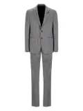 Lardini notched houndstooth suit - Grey