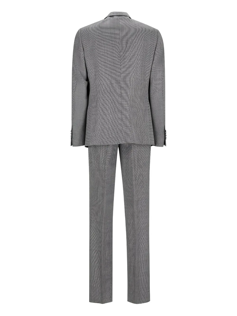 Lardini Pak met pied-de-poule print Grijs