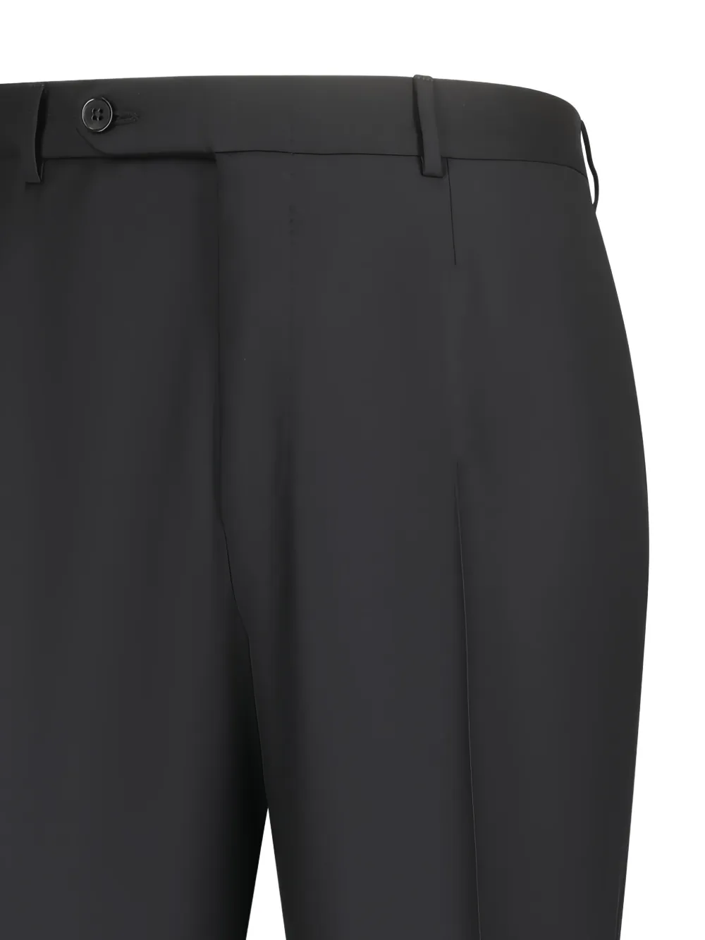 Zegna Wollen plooibroek Blauw