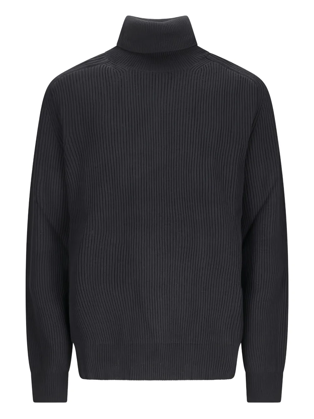 ribbed-knit jumper