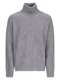 PT Torino ribbed turtleneck sweater - Grey