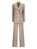 Tagliatore double-breasted checked blazer - Neutrals