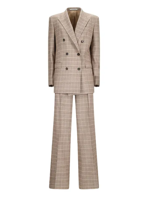 Tagliatore double-breasted checked blazer