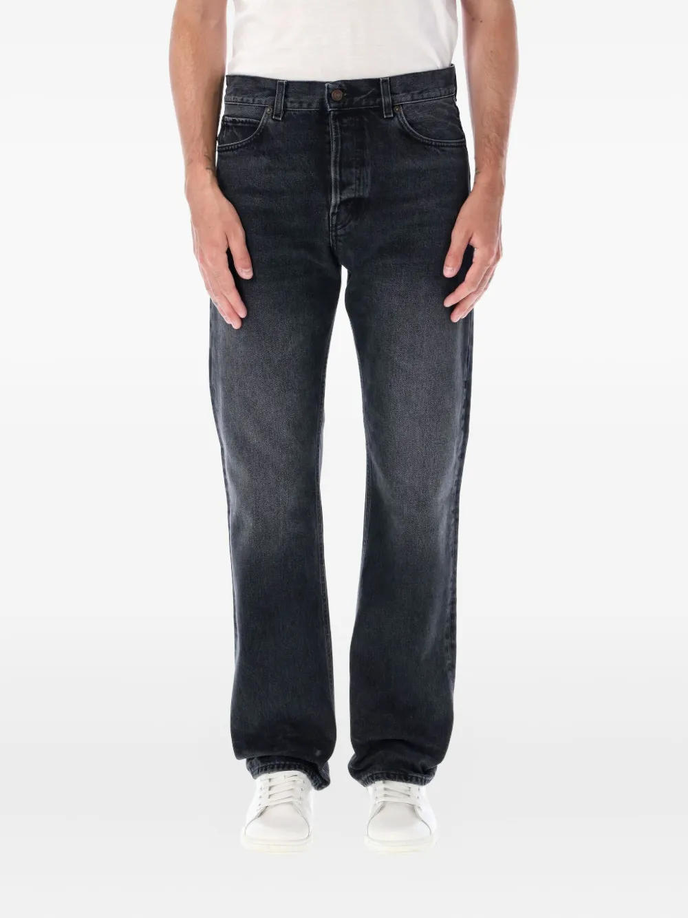 Haikure cotton jeans Zwart