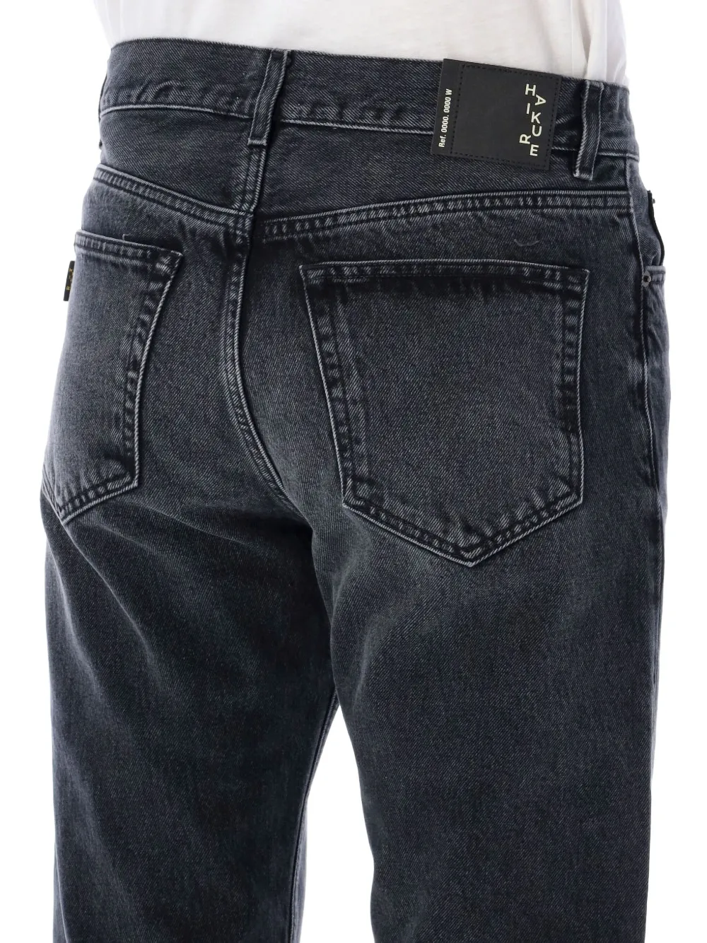 Haikure cotton jeans Zwart