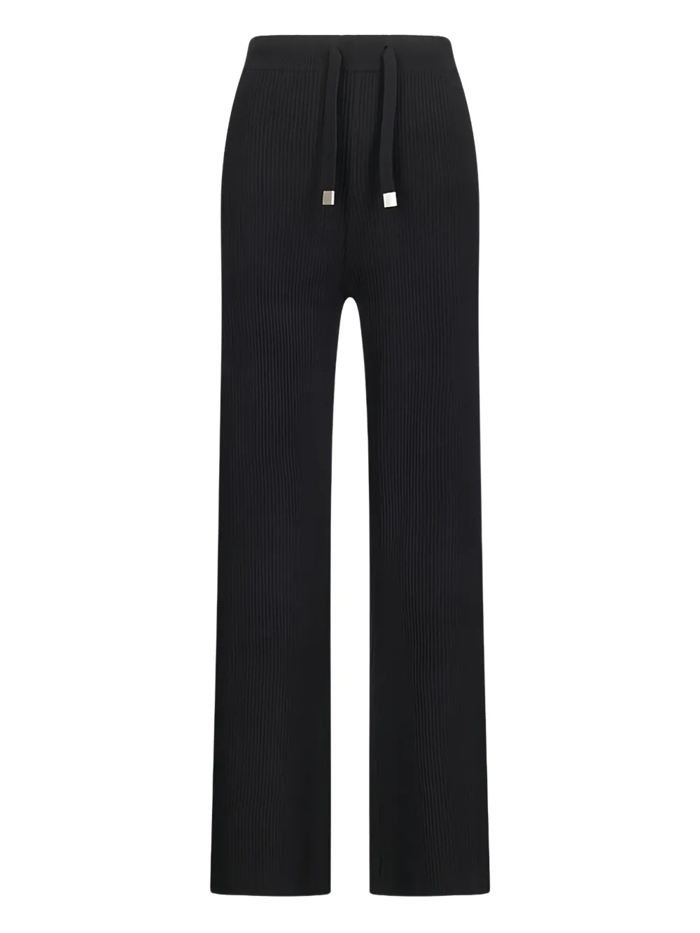 ribbed drawstring trousers