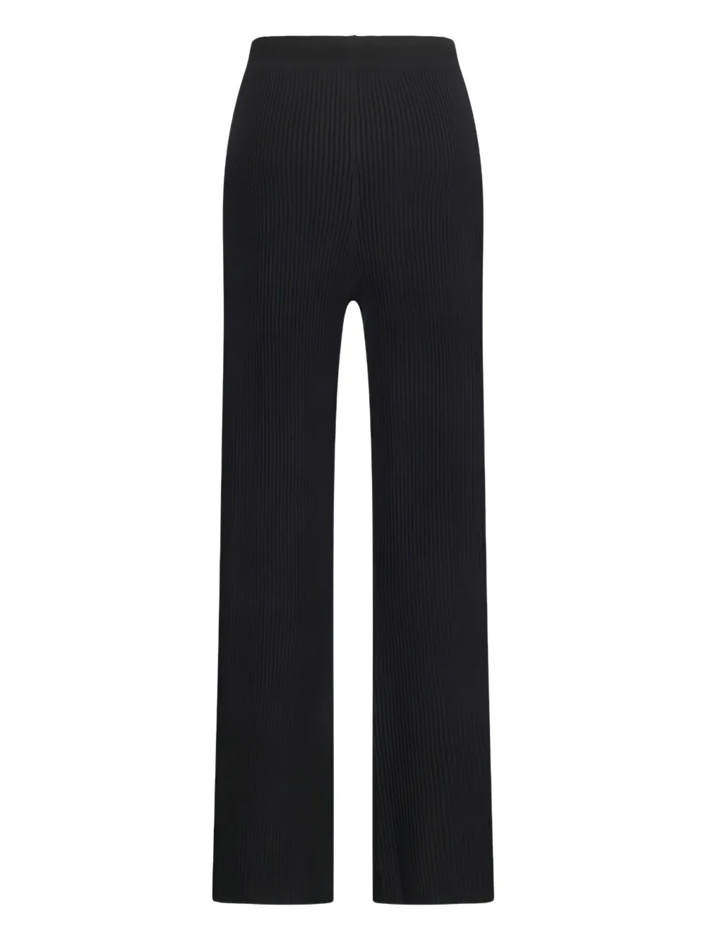 NOTSHY Geribbelde broek met trekkoord - Zwart
