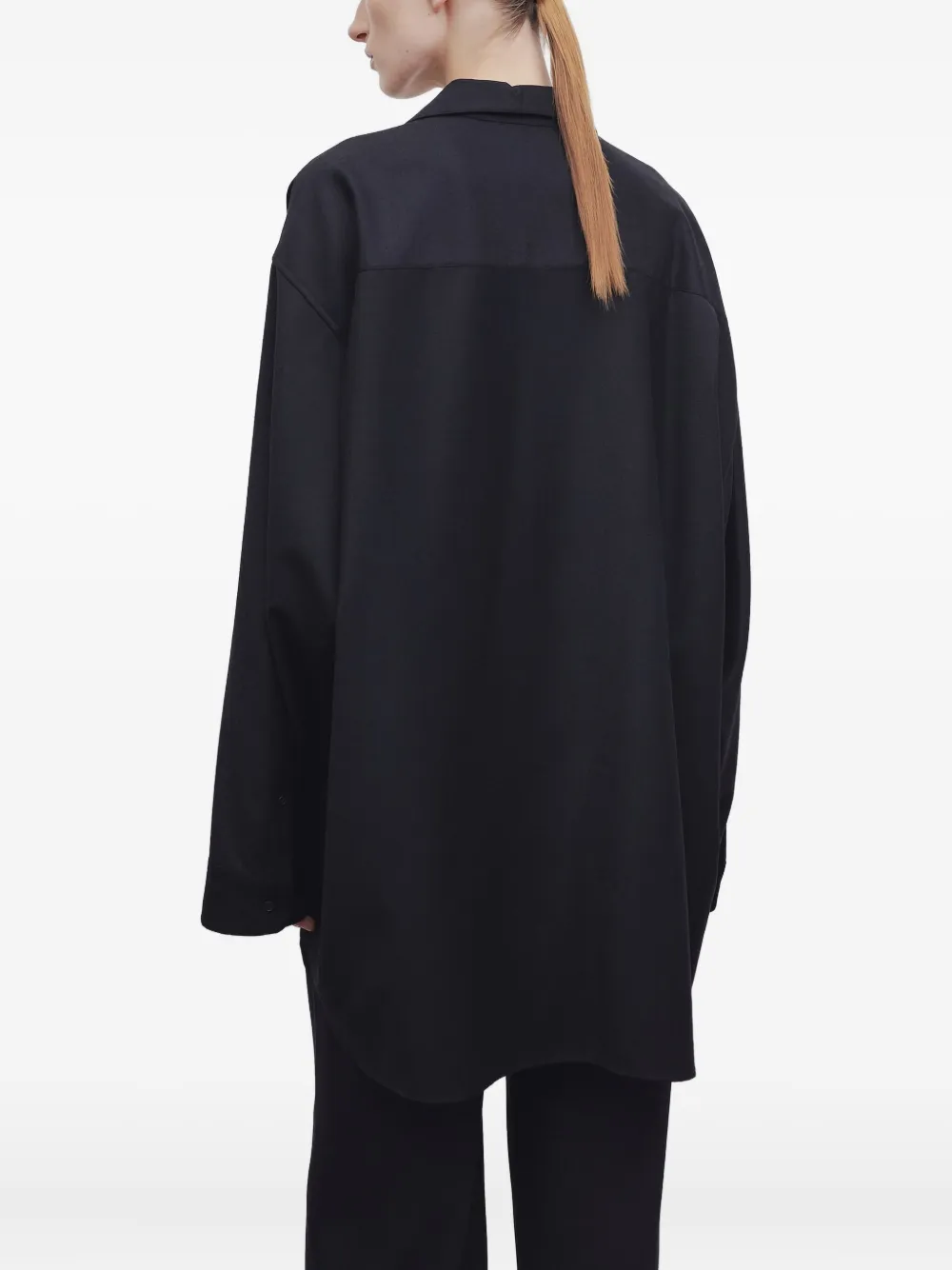 The Row long-sleeves shirt - Zwart
