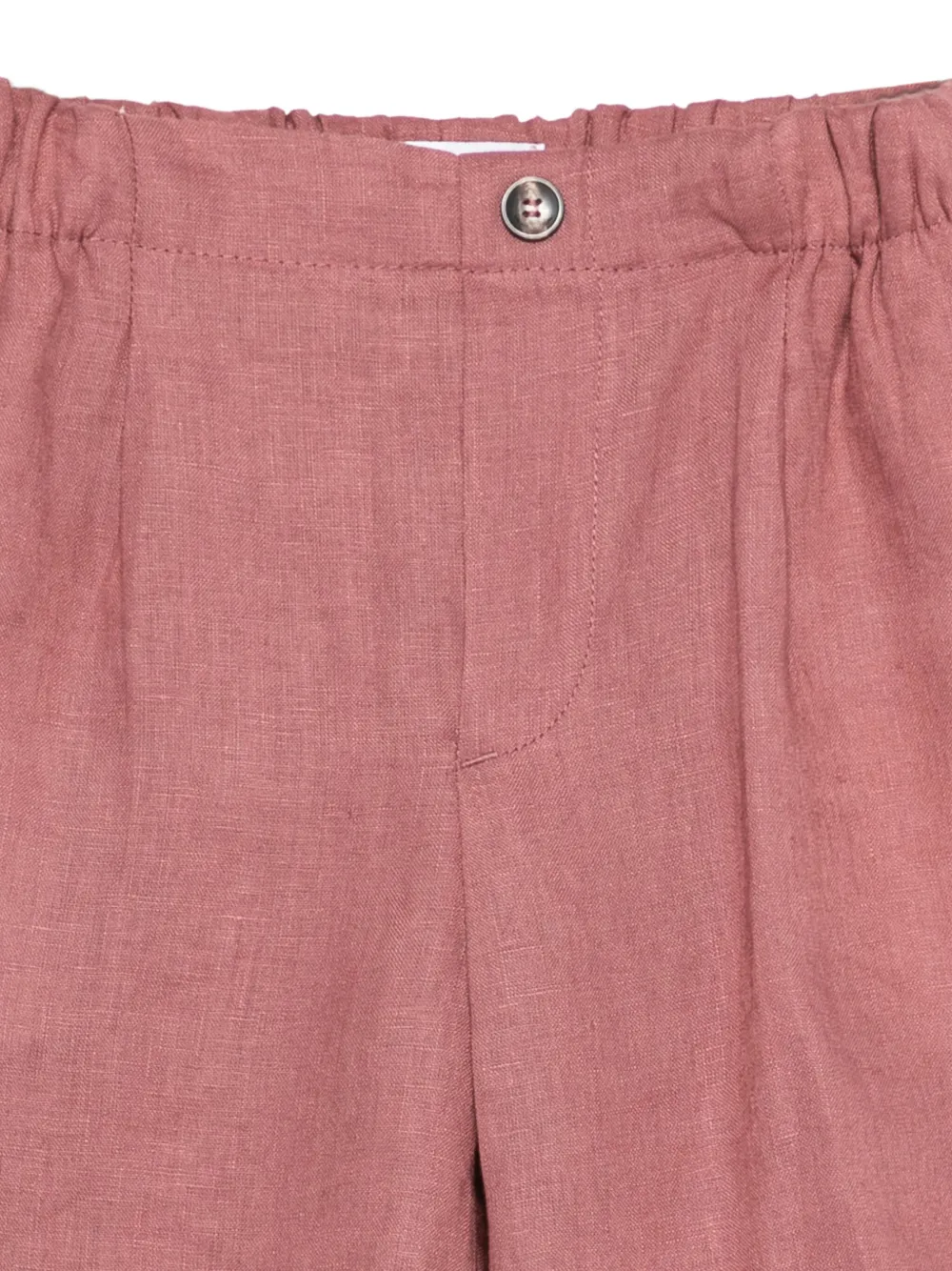  Michael Coal Linen Shorts - Red 