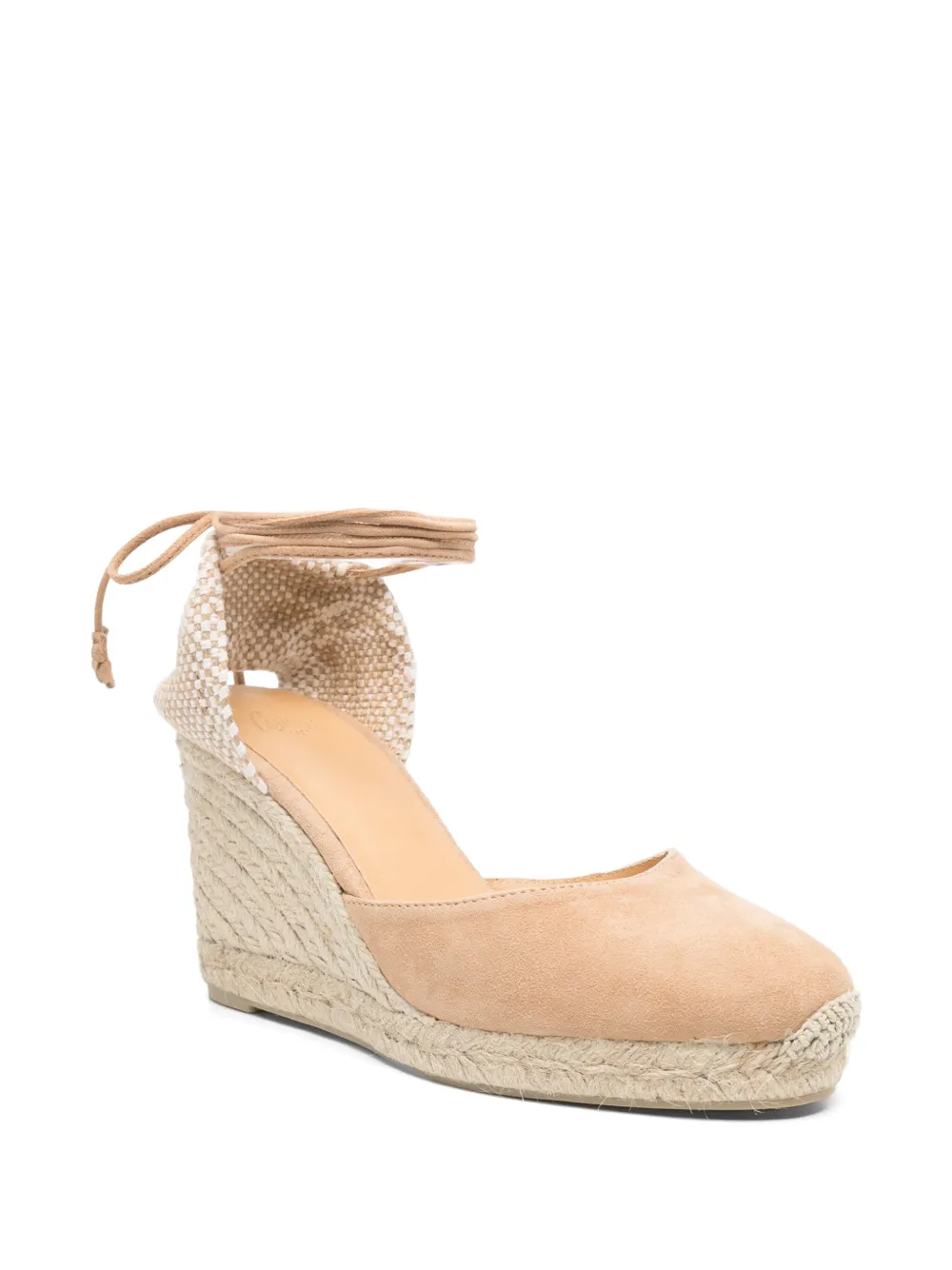 Castañer 95mm Carina heeled espadrilles Neutrals