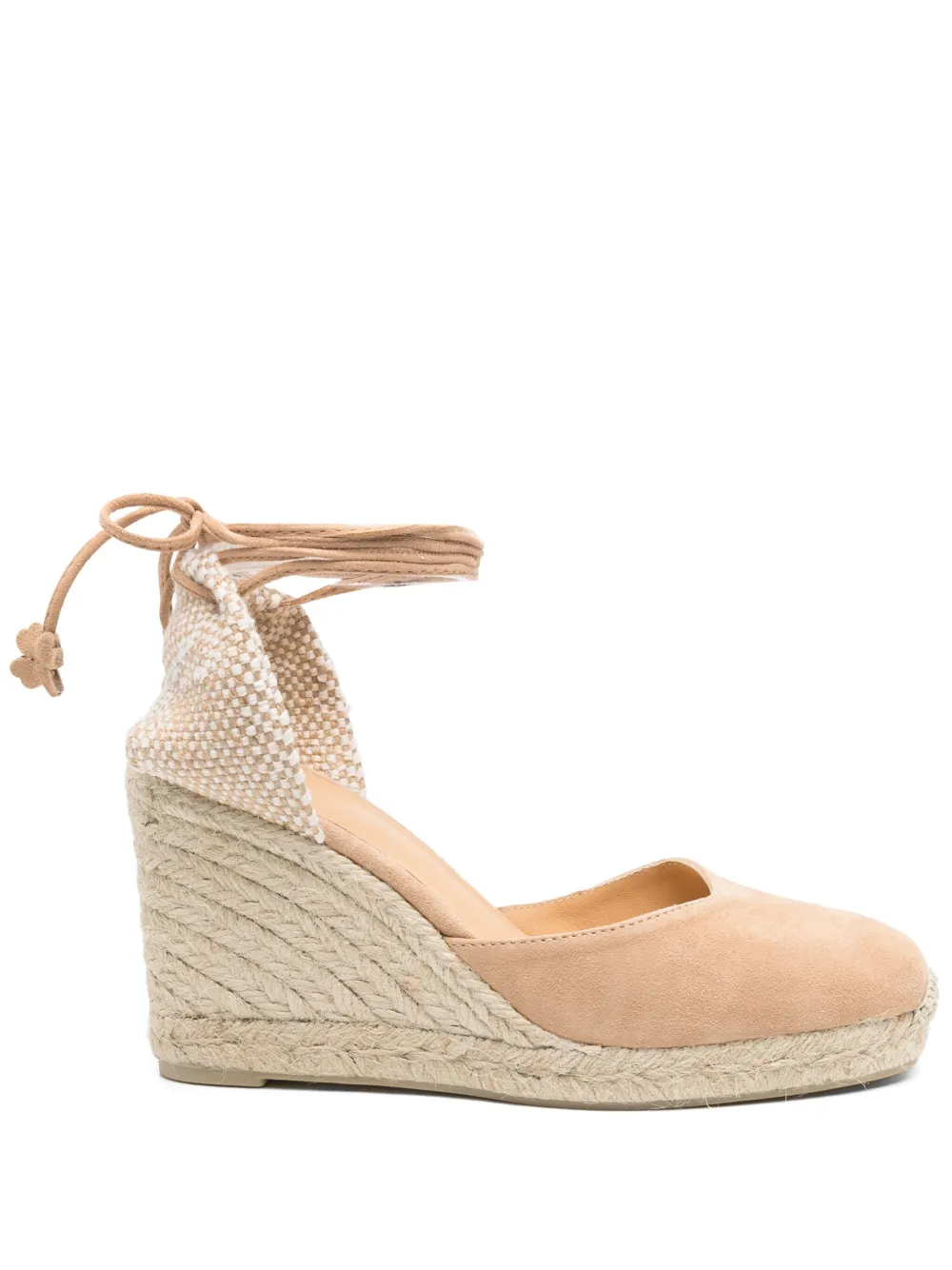 Castañer 95mm Carina heeled espadrilles Neutrals