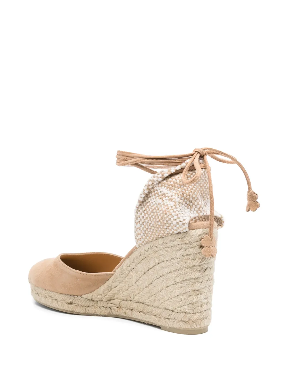 Castañer 95mm Carina heeled espadrilles Neutrals