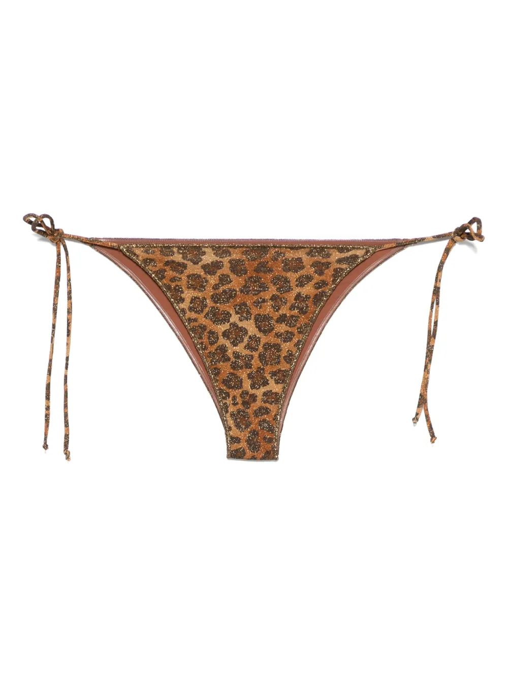 MC2 Saint Barth Bikinislip met luipaardprint Bruin