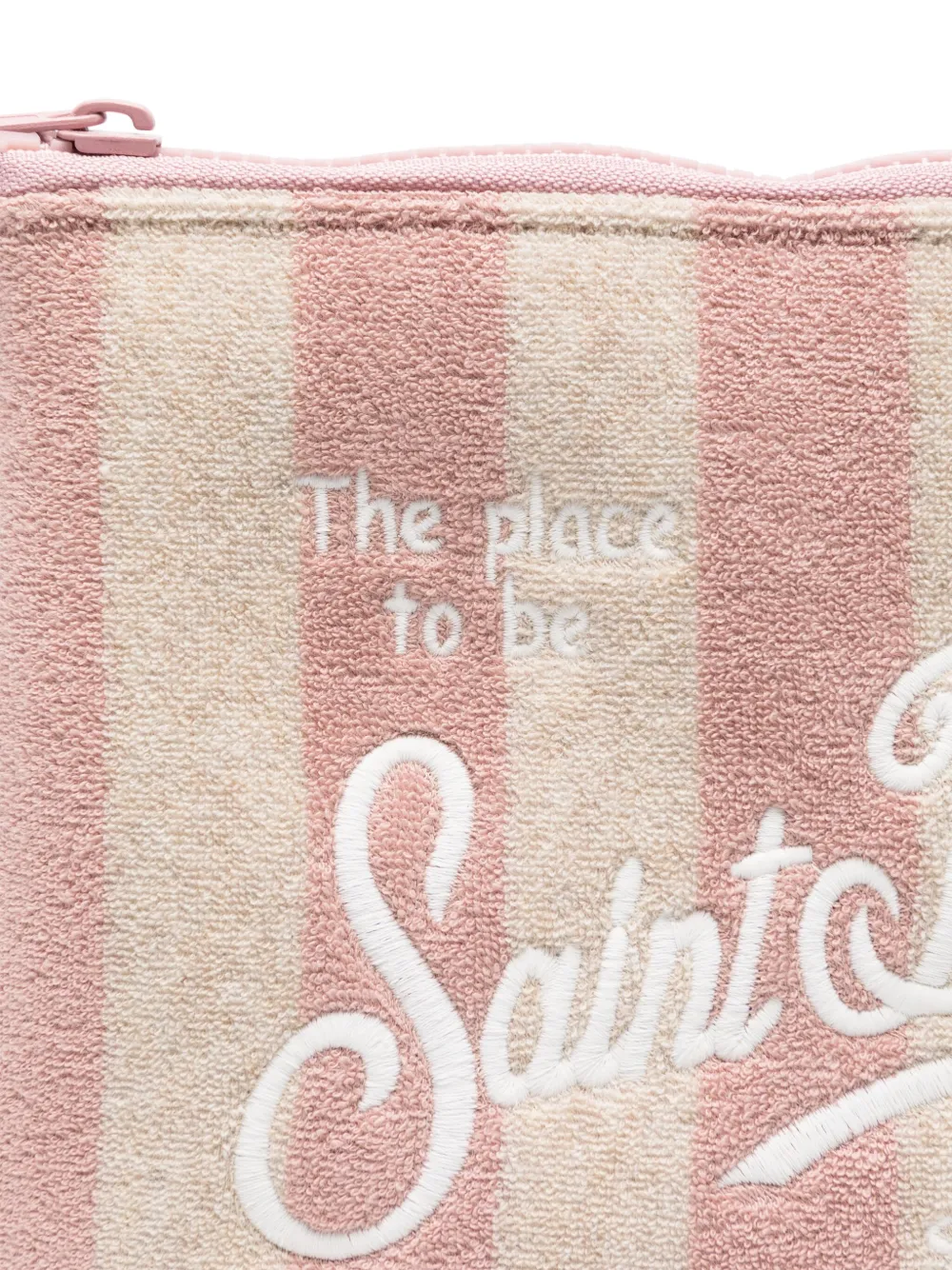 MC2 Saint Barth Make-up tas met geborduurd logo Roze