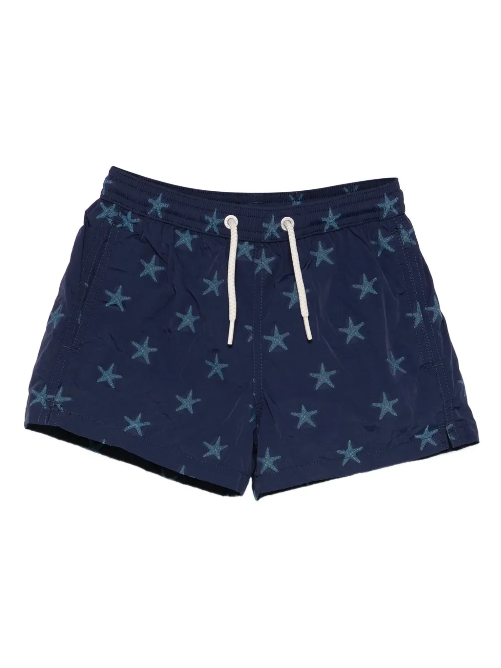 MC2 Saint Barth Kids Patmos Jr sea star-print swim shorts Blauw