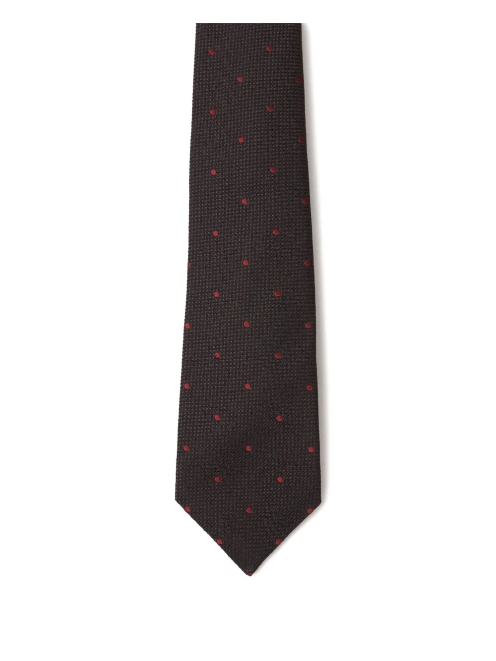Kiton dot-motif tie | marrón | Image 1