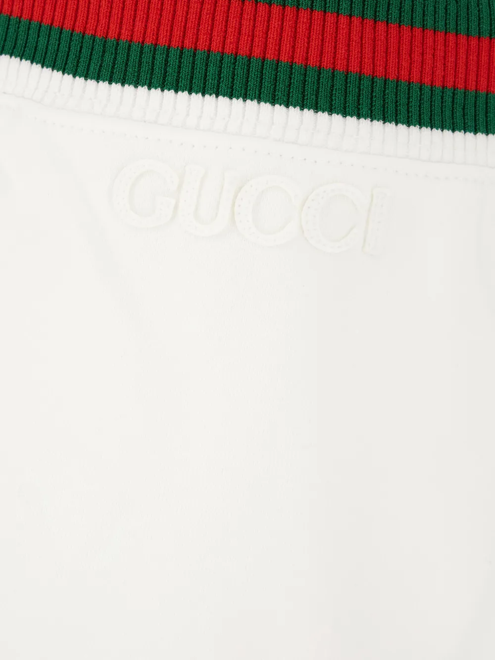 Gucci Midi-rok met Web-detail Wit