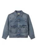 Man On The Boon. denim jacket - Blue