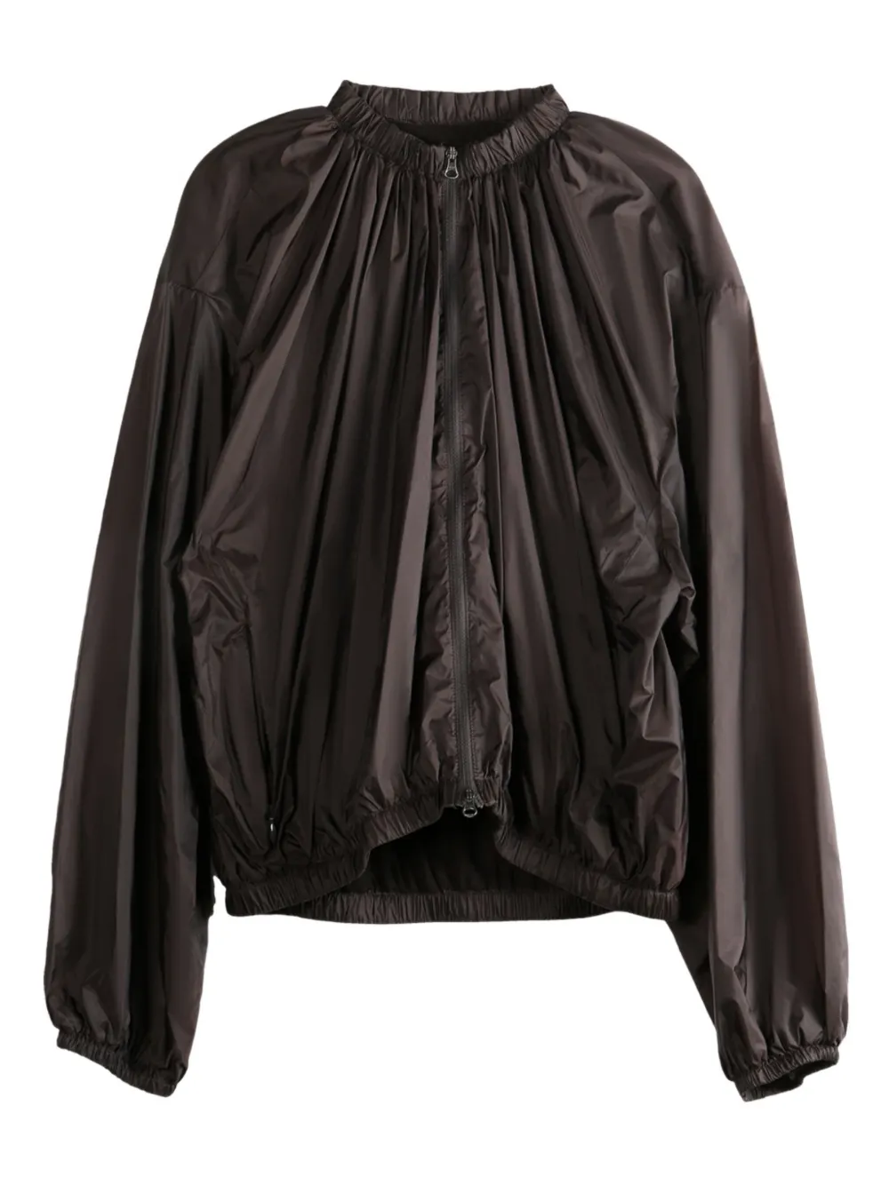 Amomento ruched lightweight jacket | Brown | Image 1