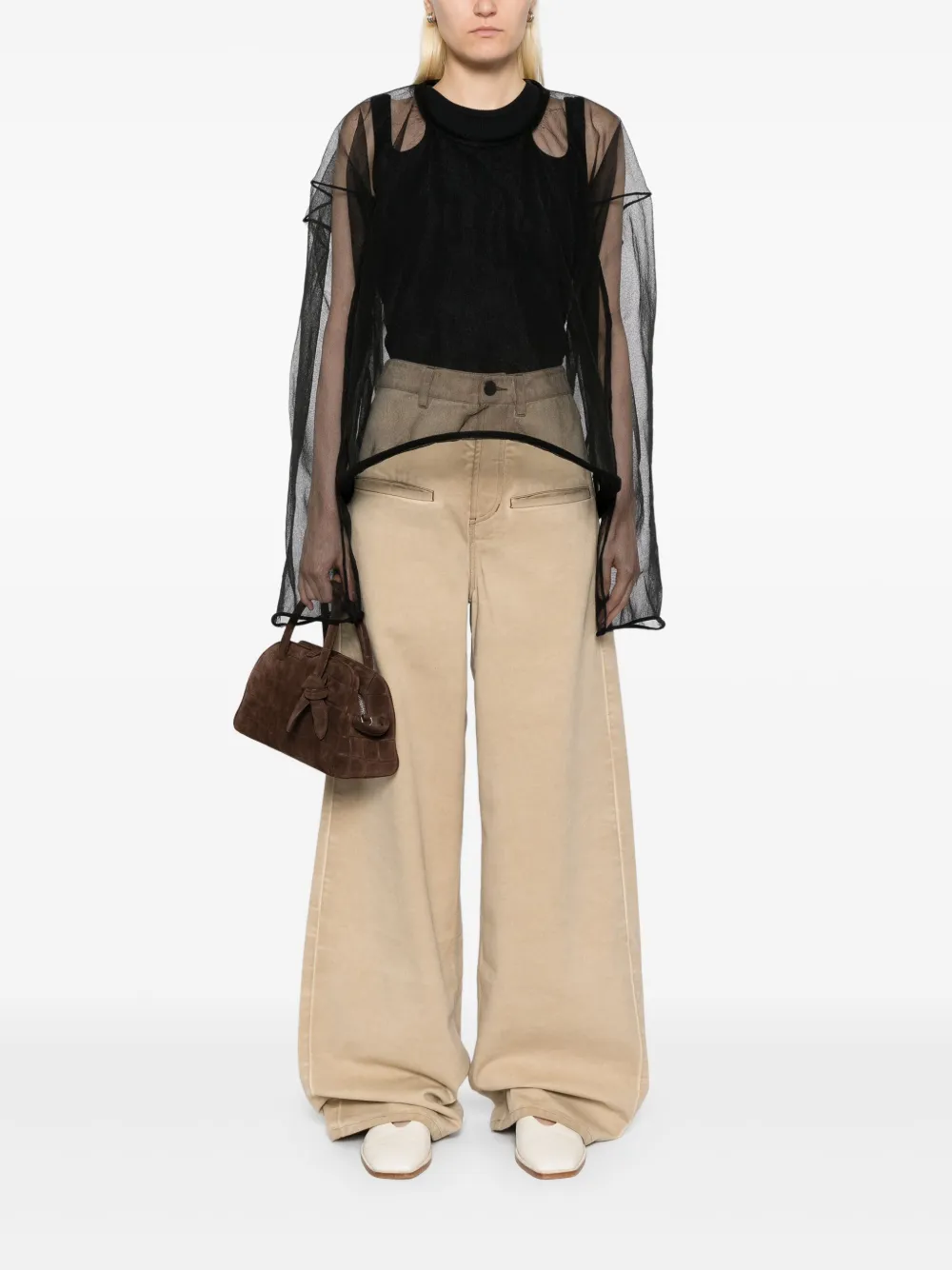 Uma Wang long-sleeved top | Blouses | Image 2