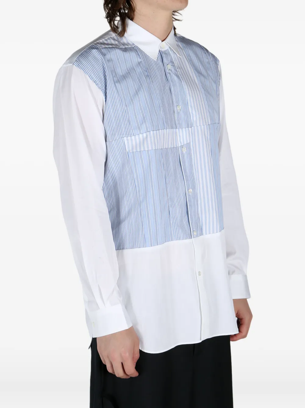 Comme Des Garçons Shirt cotton shirt Wit