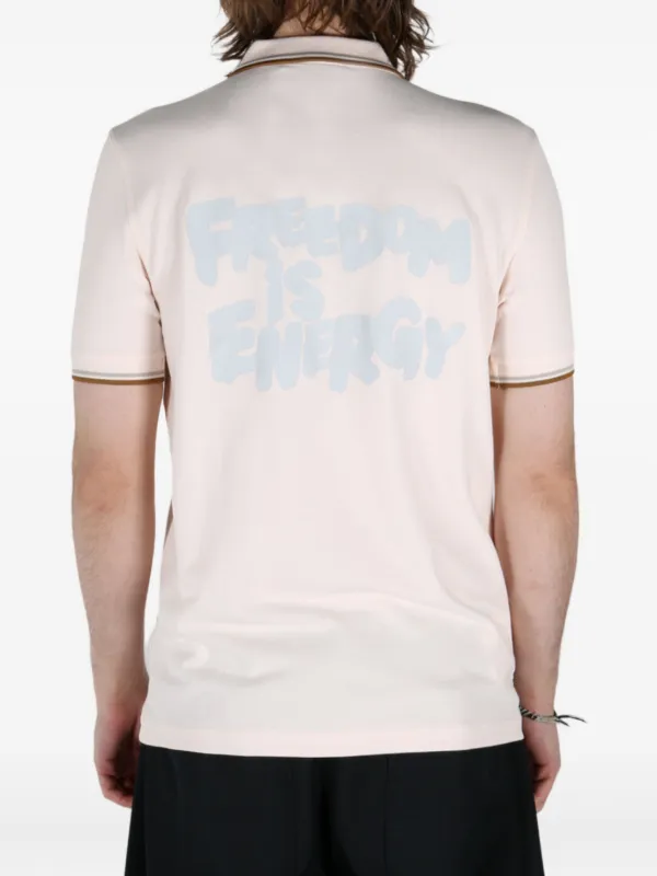 Comme Des Garçons Shirt x Fred Perry Freedom Is Energy Polo