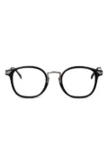 Matsuda oval-frame glasses - Black