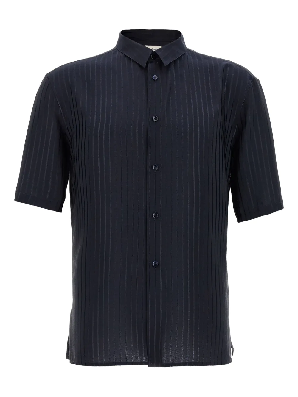 Saint Laurent camisa con rayas estampadas | azul | Image 1