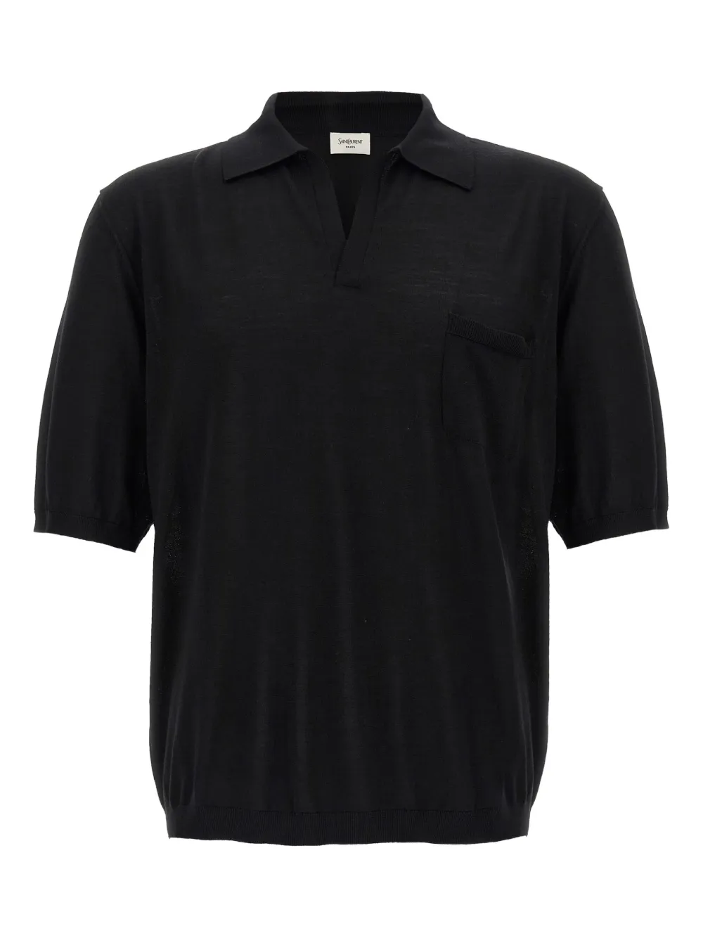 Saint Laurent wool T-shirt | Black | Image 1