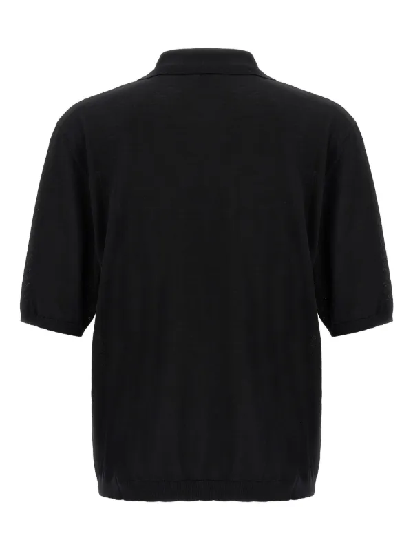 Saint Laurent Wool T-shirt | Black | FARFETCH HK