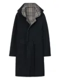 Burberry reversible coat - Blue