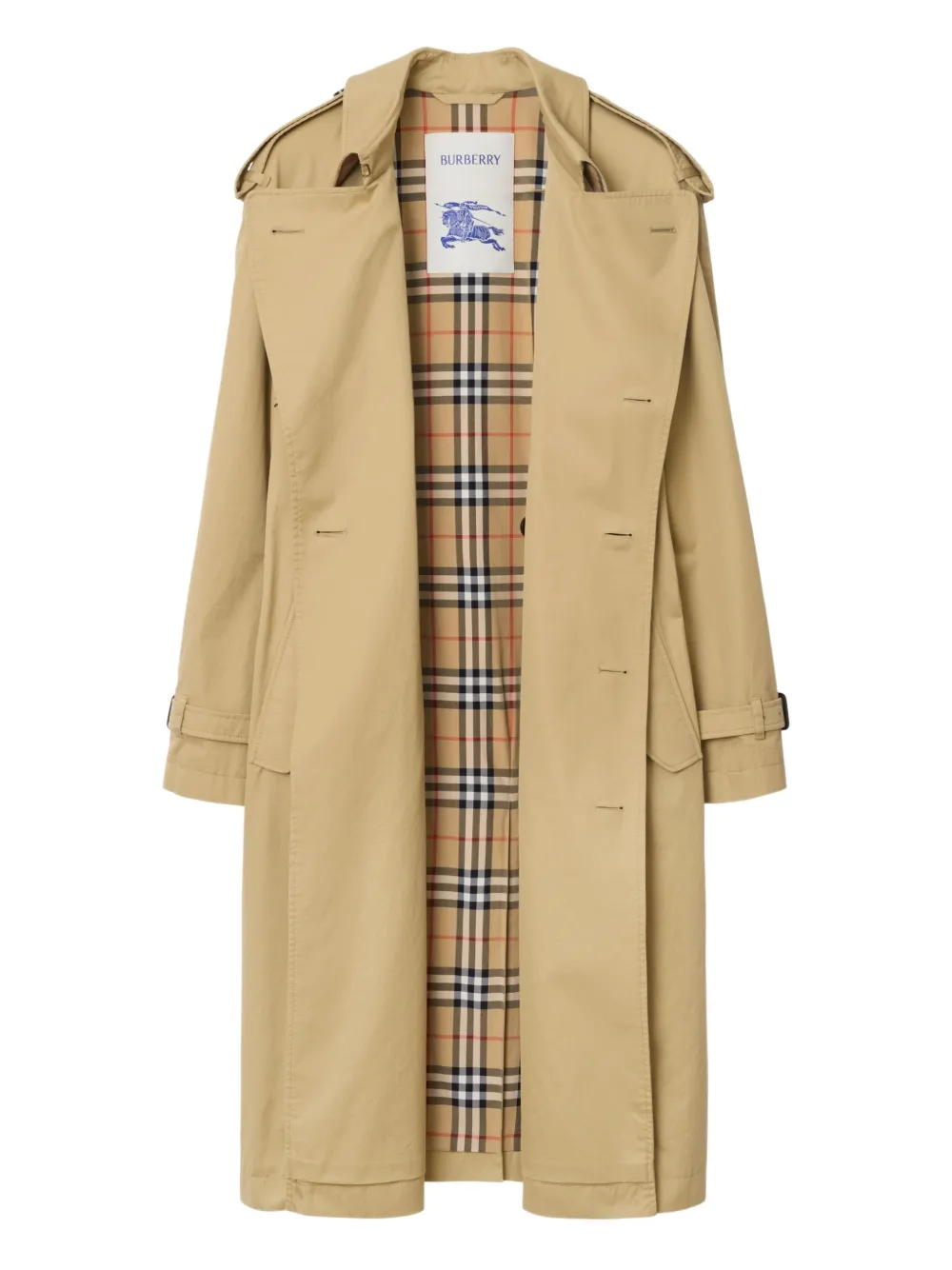 Burberry Trenchcoat met ceintuur Beige