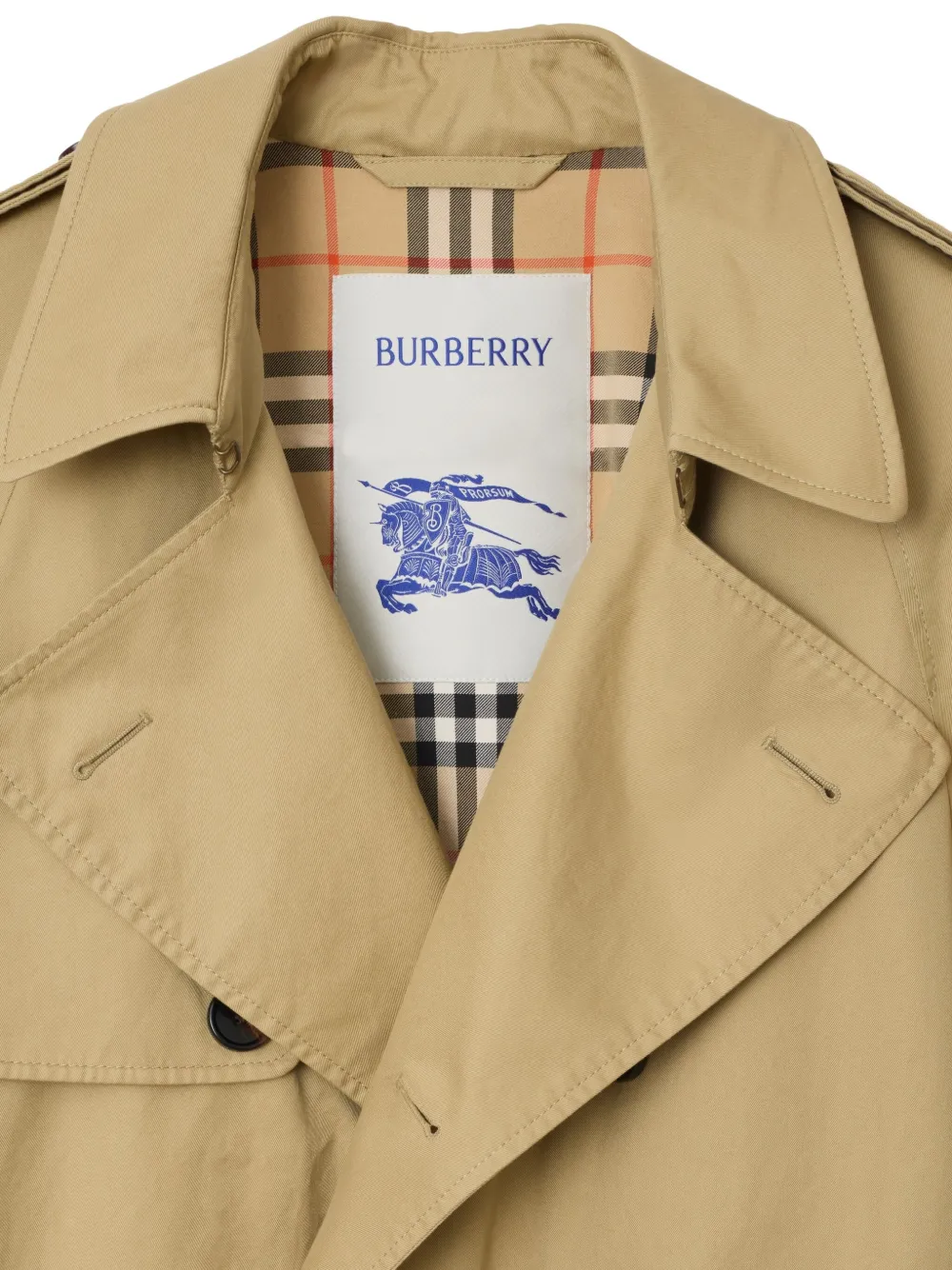 Burberry Trenchcoat met ceintuur Beige