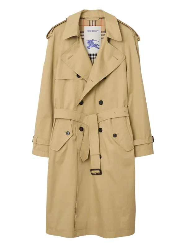 Burberry ギャバジン トレンチコート | ニュートラル | FARFETCH JP