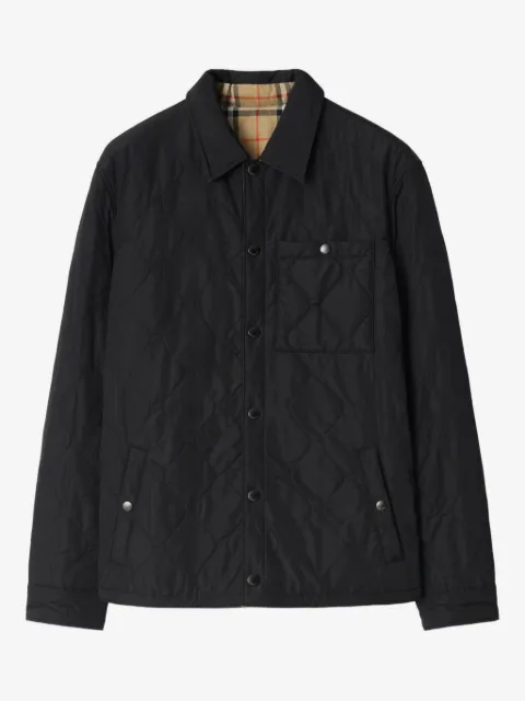 Burberry chamarra reversible