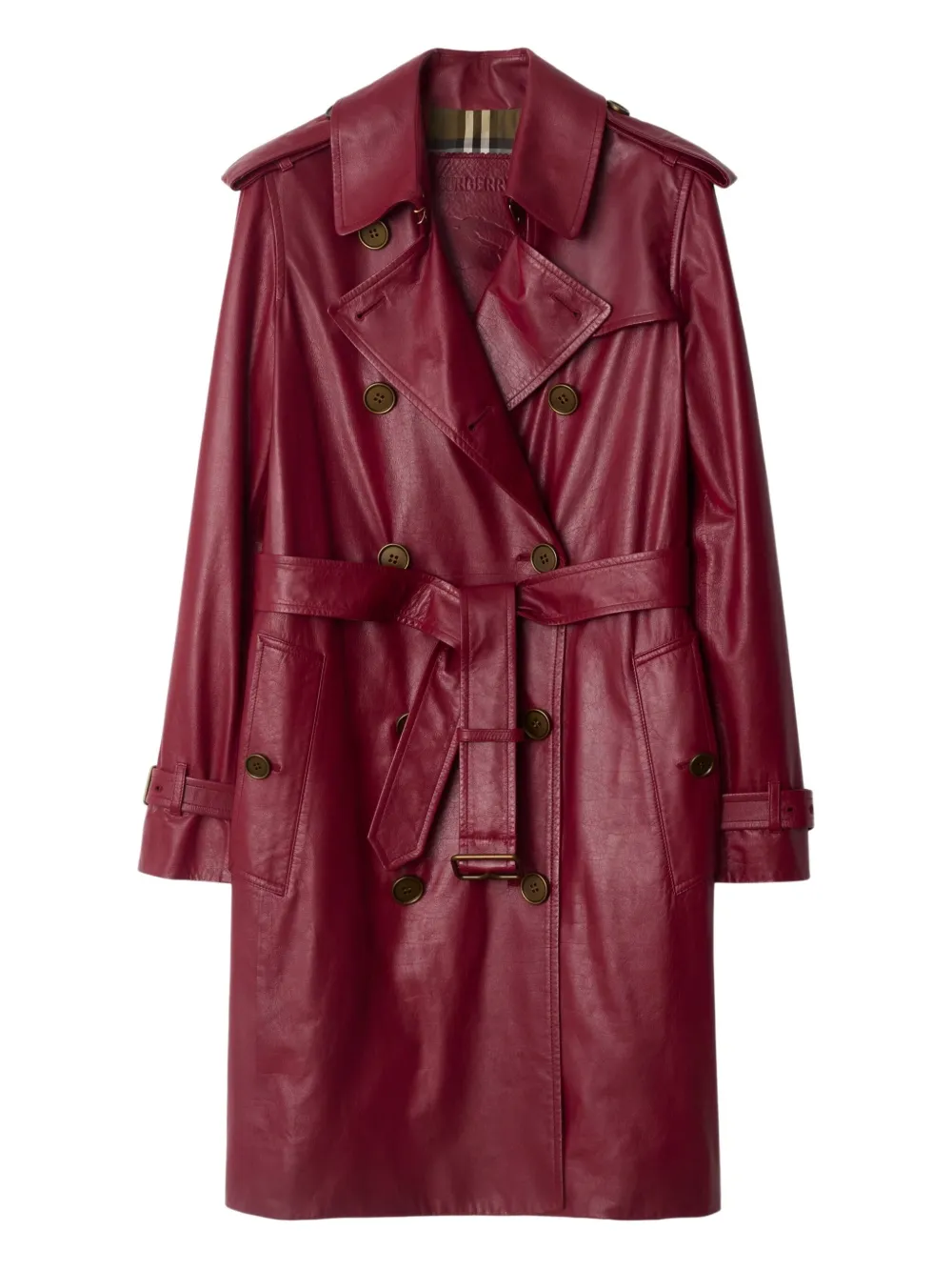 Shop Burberry Kensington Trench Coat