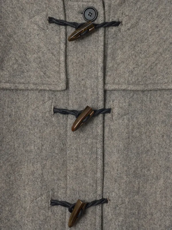Burberry Wool Duffle Coat | Grey | FARFETCH