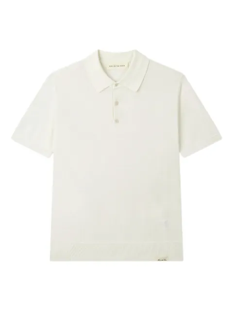 Man On The Boon. knitted polo shirt